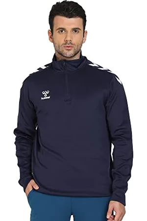 Hummel Sweat-Shirt Unisexe Hmlcore Xk avec Demi-Fermeture éclair