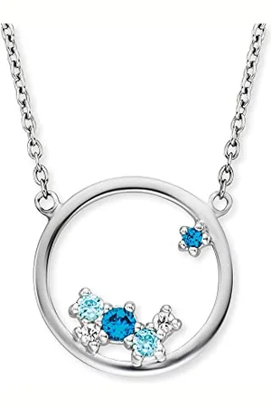Engelsrufer Collier Femme Argent 925 Oxyde de Zirconium 32012671, Länge 40 + 4 cm, Argent sterling, Zircone cubique