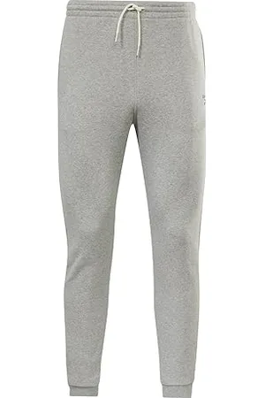 Reebok Identity Pantalon de Jogging Jambe Gauche pour Homme Gris chiné Taille XL EU