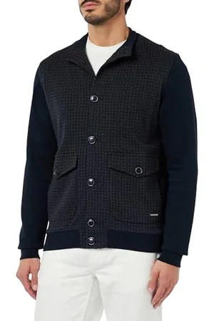 Bugatti 8750-45063 Veste de survêtement, Marron-80, M Homme