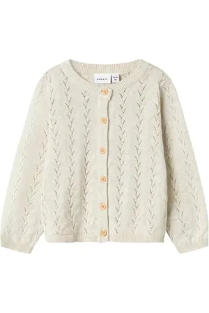 NAME IT NMFBANNI LS Knit Card Noos, Cardigan Fille,