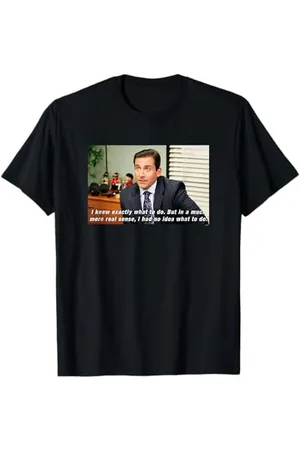 The Office Michael aucune idée T-Shirt