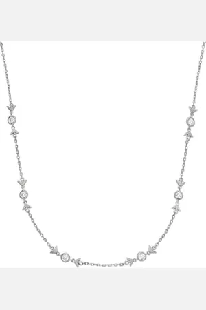 Emporio Armani Collier pour femme en acier inoxydable ou en argent sterling avec fermoir mousqueton, 38Lx0.39Wx0.39cm, Argent sterling, Pas de gemme