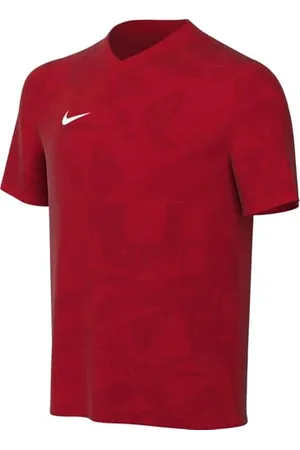 Nike FZ9336-657 Y NK DF PRCSN VII JSY SS Sweatshirt Unisex Université Rouge/Blanc Taille S