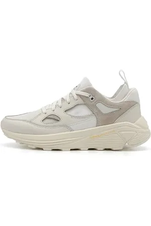 Brand Black BRANDBLACK Mixte Chaussures Modèle Aura 130 Basket, Orange/Blanc, 42 EU