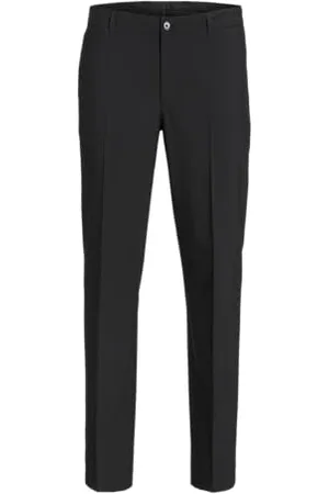 JACK & JONES Jprbushwick Harry Pantalon ajustée Costume, Noir/Coupe : Slim fit, 50 Homme