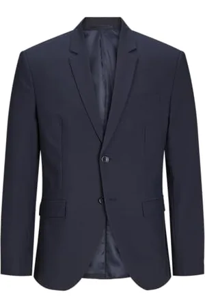 JACK & JONES Jprbushwick Harry Blazer Slim Fit Veste de Costume, , 52 Homme