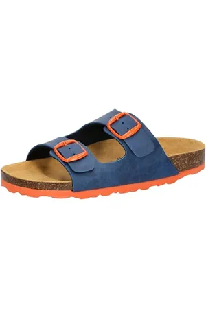 LICO Bioline Kids Mules, Bleu/Orange, 39 EU