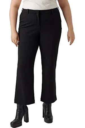 VERO MODA Vmzamira Mr Slim STR Pant GA Curve Noos Pantalons, , XL x 32L Femme