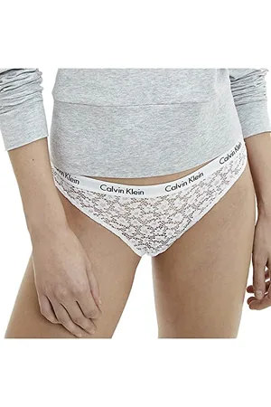 Calvin Klein Slip Brésilien Femme Dentelle, , L