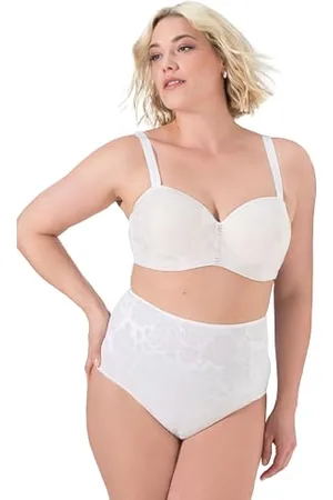 Ulla Popken Brief, Lace Maxi Lettre, Dentelle, , 62-64 Grande Taille Femmes