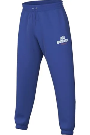 Nike Sportswear Club HJ2185-480 Pantalon en Polaire avec Poignets élastiques, pour Homme, Motif Game Royal/Game Royal/Blanc, M