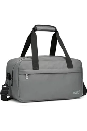 Kono Sac de Voyage 35x20x20cm Pliable Sac Cabine à Main Léger pour Ryanair avec Bandoulière 14 litres