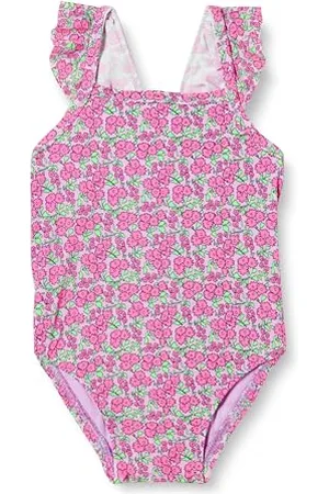 Amazon Maillot de Bain à Volants Une pièce Bébé Fille, , 6-9 Mois