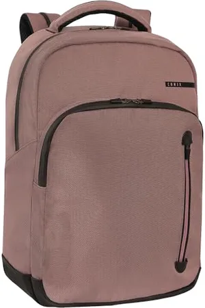 COMIX Campus Woman Sac à dos avec poche rembourrée pour ordinateur ou tablette 13 pouces, poche frontale avec fermeture éclair, poche antivol et bande pour ancrage au chariot, bretelles rembourrées et
