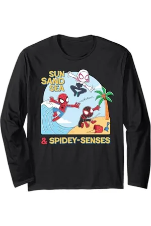 Marvel Spider-Man "Sun Sand Sea & Spidey-Senses" Beach Manche Longue
