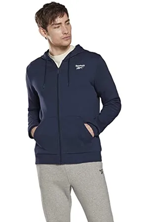 Reebok Identity Fleece Zip-Up Vestes, , M Homme