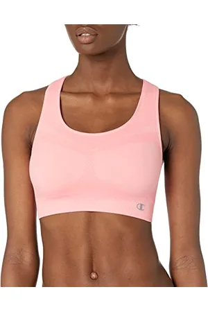 Champion Freedom Soutien-Gorge de Sport Dos Nageur sans Couture, Nœud Rose, Taille M Femme