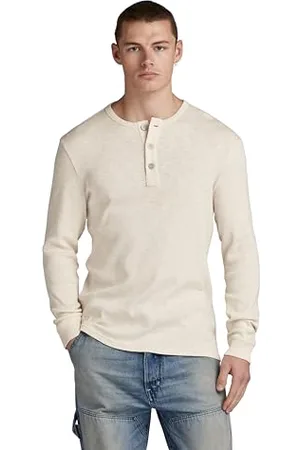 G-Star Homme Tweeter Henley Slim, , M