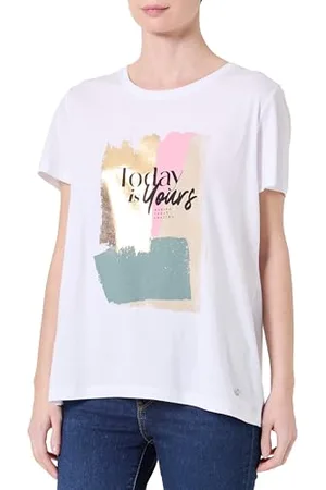 Key Largo KEYLARGO WT Today Round T-Shirt, Blanc (1000), XL Femmes