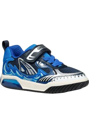 Geox J INEK Boy D Basket, Navy/Lt Blue, 25 EU