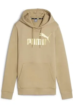 PUMA Sweat à Capuche Ess+ avec Logo métallique pour Femme