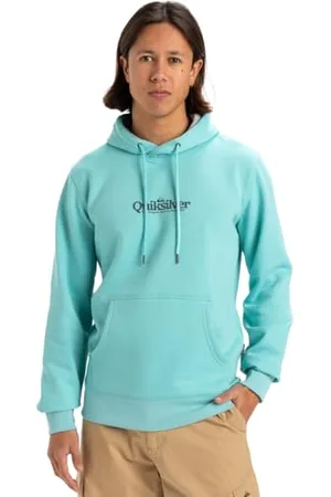 Quiksilver Pull en Polaire Fineline Hoodie Homme Bleu XL