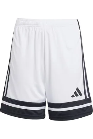 adidas Mixte Enfant SQUADRA25 Short Kids, White/Black, 5-6 Years