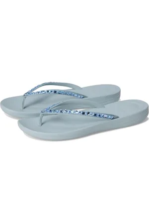 FitFlop Femme Iqushion Multi-Crystal Ergonomic Flip-Flops Tongues, , 40 EU
