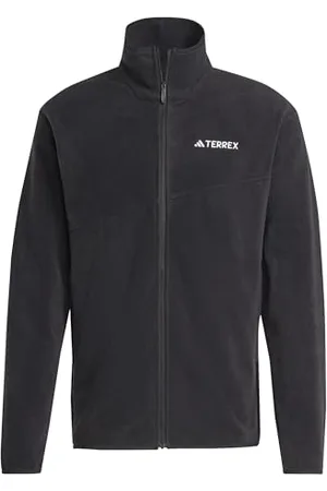 adidas Homme Terrex Multi Full Zip Fleece Jacket, Black, L
