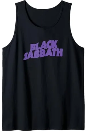 Black Sabbath Logo ondulé violet Débardeur
