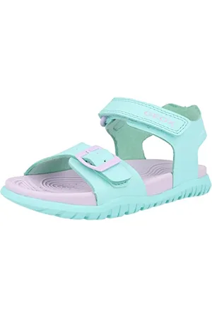 Geox Fille J Fommiex Gir Sandal, Watersea Lilac, 29 EU