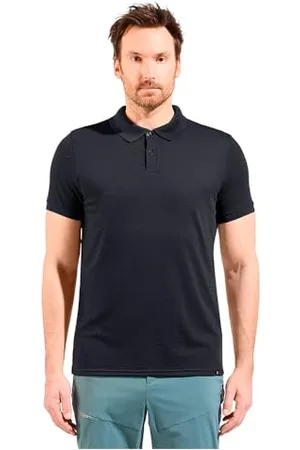 Odlo Ascent Polo de randonnée pour Homme en Fibres Naturelles