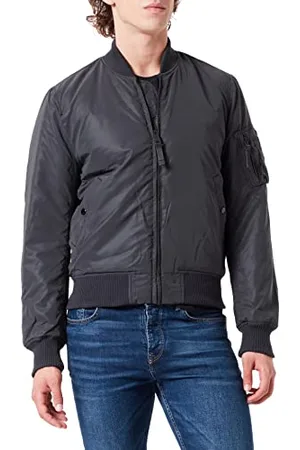 Alpha Industries Alpha Indutries MA-1 VF 59 Long Bomber Veste pour Homme, Black, XL