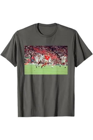 Iconic Photo Moments France V Pays-Bas Euro 1996 Dennis Bergkamp Football T-Shirt