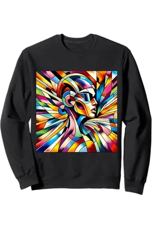 Steampunk Cool Vintage Creations Fantasy Abstrait Femme Surréaliste Sweatshirt
