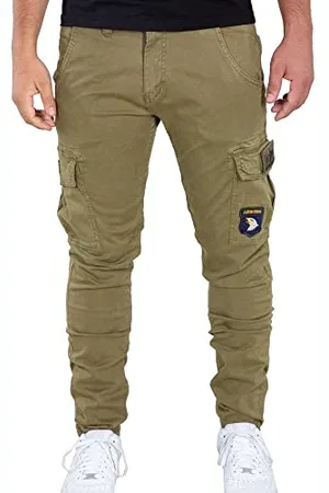 Alpha Industries Alpha Indutries Petrol Patch Pantalon de Loisirs pour Homme, , 33