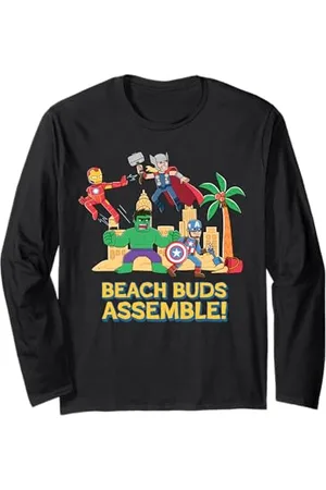 Marvel Super Heroes Avengers "Beach Buds Assemble!" Vacation Manche Longue
