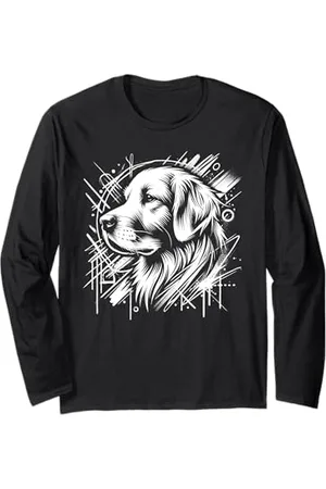MyAnimal - Your Favourite Animal Wear Cool Golden Retriever Graffiti Street Art Style Manche Longue