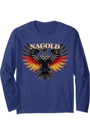 Deutschland Städte Dörfer Merch Tees und so Nagold Deutsch Deutschland German Souvenir Artikel Manche Longue