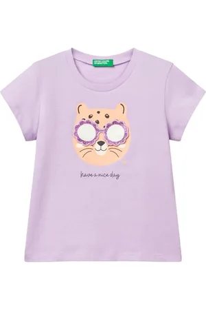 Benetton T- Shirt 3096g10j8, , 18 Mois Fille