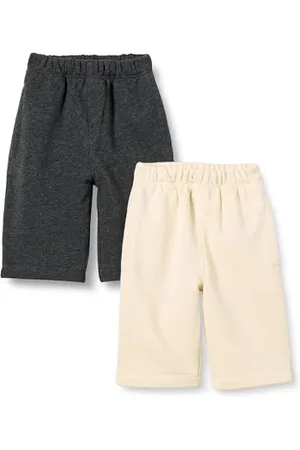 Amazon Pantalon en Coton French Terry Mixte Enfante, Lot de 2, , 3 Ans