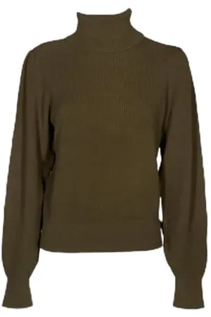 ESPRIT 113ee1i348 Sweater, 350/kaki Vert, M Femme