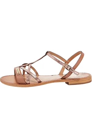 Les Tropéziennes par M Belarbi Femme HIRONELA Sandale, Nude-Multi, 37 EU