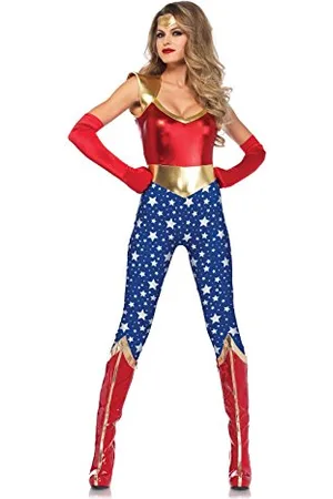 Leg Avenue Sensational Super Hero Adult Sized Costumes, 85577-10101-Large-Multicolor, , L (EUR 44-46)
