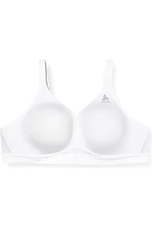 Odlo Sports Bra Classic High Sports Bra Femme White FR : XS (Taille Fabricant : 70)