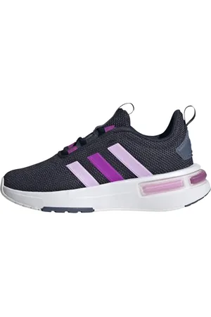 adidas Racer TR23 Shoes Kids Chaussures de Course, Legend Ink/Bliss Lilac/Flash Pink S15, 23 EU
