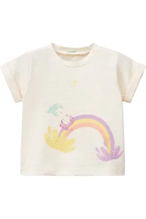 Benetton T- Shirt 3f93a1060, , 12 Mois Mixte bébé