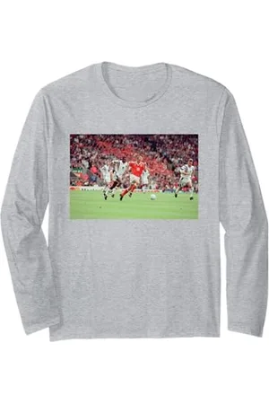 Iconic Photo Moments France V Pays-Bas Euro 1996 Dennis Bergkamp Football Manche Longue
