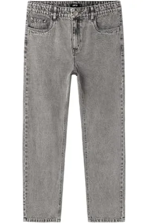 NAME IT NLMTONEIZZA DNM Dad Straight Pant Noos, Jean Droit Garçon,
